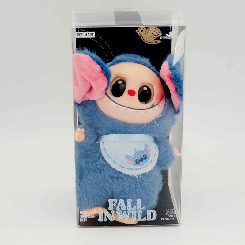 Labubu Stitch blau
